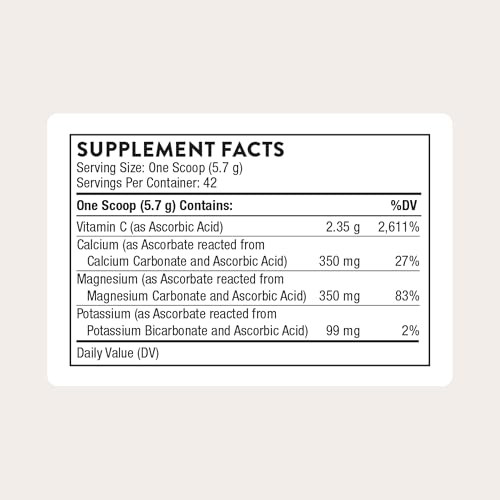 THORNE - High Potency Vitamin C (Formerly Buffered C Powder)