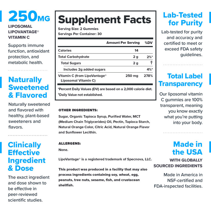 LEGION Liposomal Vitamin C Supplement