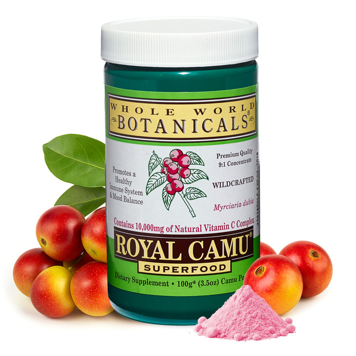 Whole World Botanicals, Royal Camu Powder - 100g (3.5 oz)