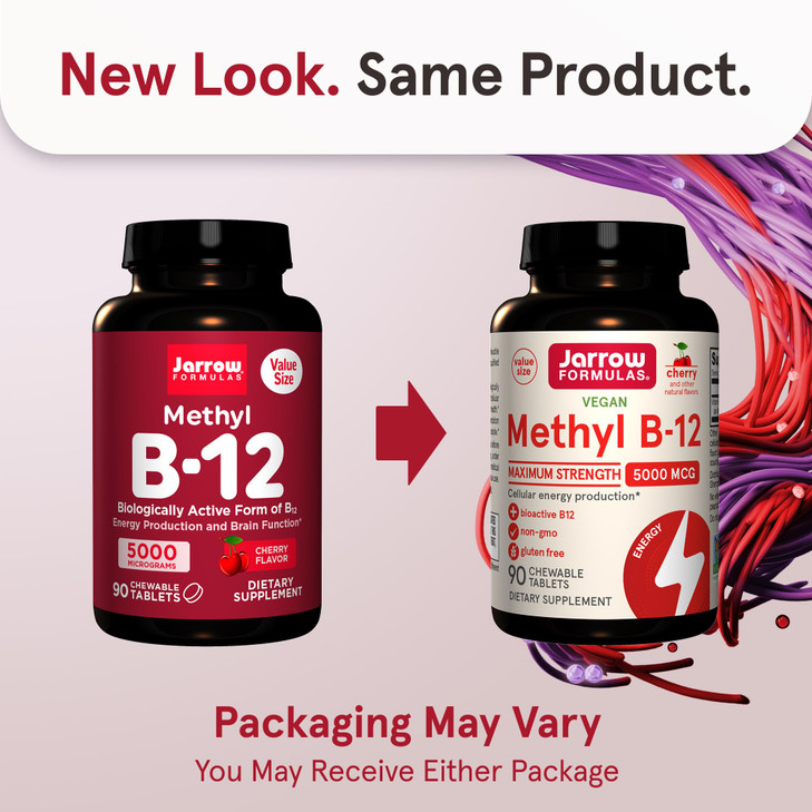Jarrow Formulas Vitamin B12 5000 mcg