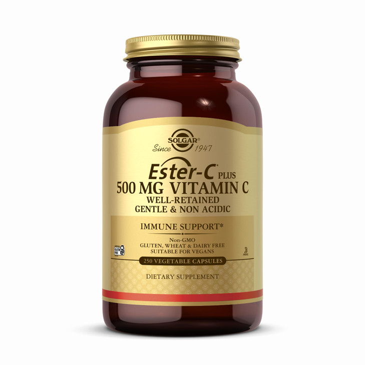 Solgar Ester-C Plus 500 mg Vitamin C (Ascorbate Complex)