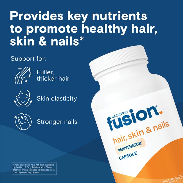 Bariatric Fusion ONE Per Day Bariatric Hair Skin and Nails Vitamins REJUVENATOR