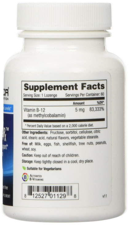 Numedica - Methyl B12 Rx - 60 Lozenges