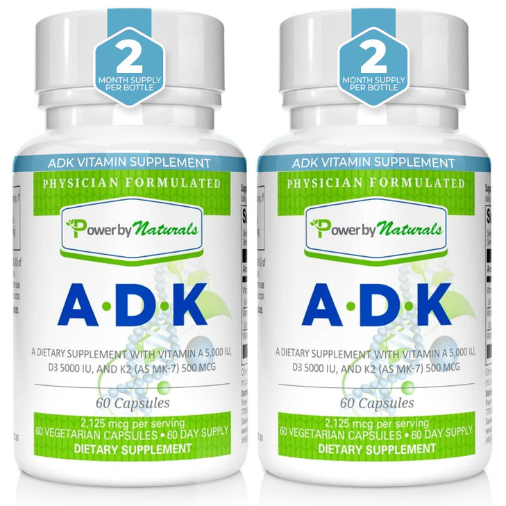Power By Naturals ADK Vitamin Supplement