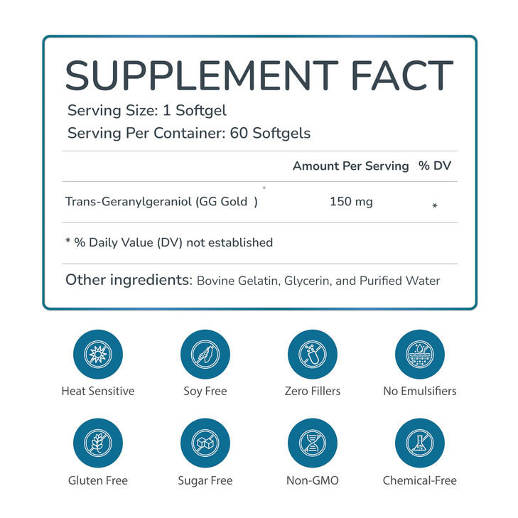 WELLNESS EXTRACT GG Essential Annatto Derived Dietary Supplement for Statin