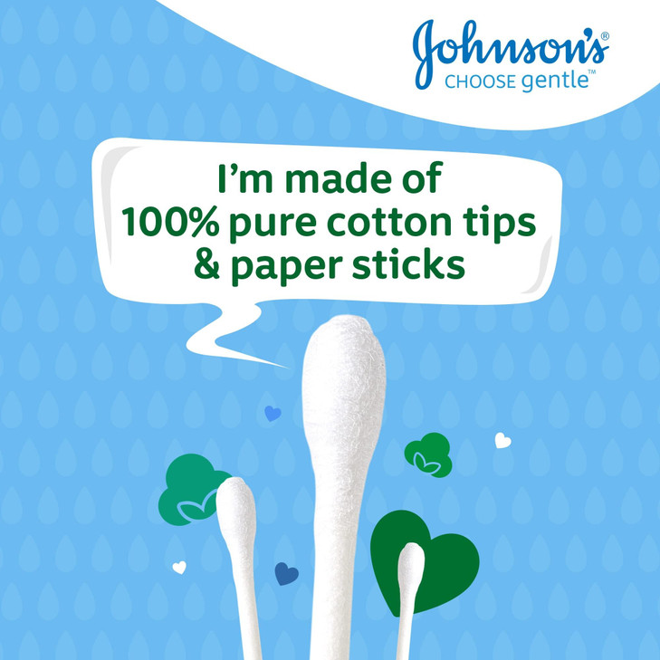 Johnson's Baby Cotton Buds - 1 X 200 Drum