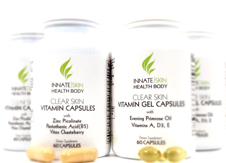 Clear Skin Acne Vitamin System - 20 Antioxidants, Botanicals & Minerals