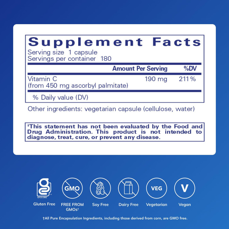 Pure Encapsulations Ascorbyl Palmitate
