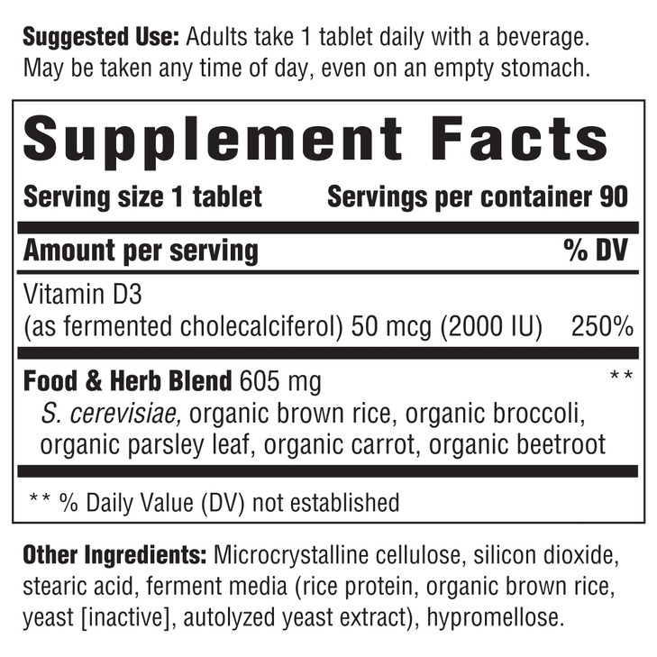 INNATE Response Formulas Vitamin D3 2000 IU (50 mcg)