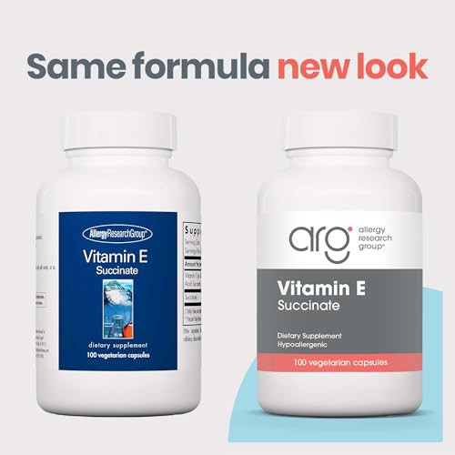 Allergy Research Group Vitamin E Succinate Supplement