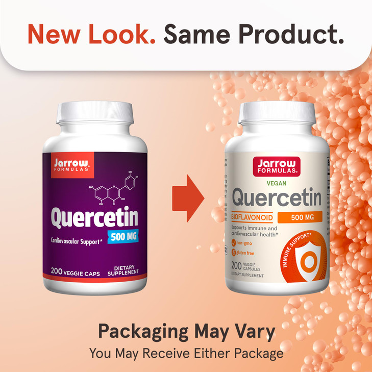 Jarrow Formulas Quercetin 500mg Capsules - 200 Veggie Caps