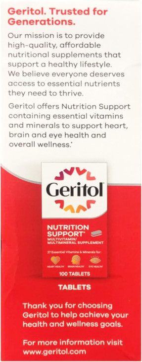 Geritol Liquid Supplement, B-Vitamins & Iron 12 Fluid Ounce (Pack of 4)