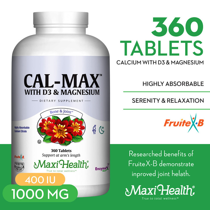 Calcium 1000 mg with Vitamin D3 (400 IU) and Magnesium (750 mg)
