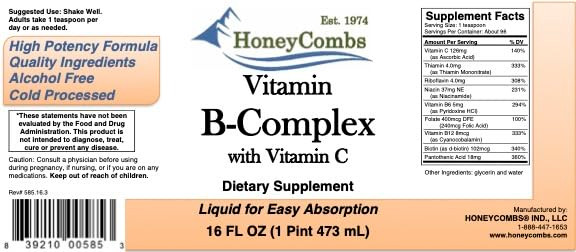 HoneyCombs Vitamin B Complex Drops