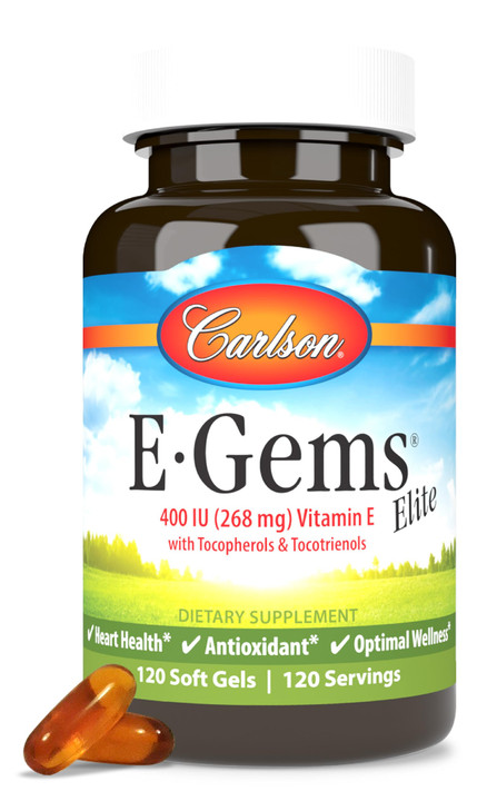 Carlson - E-Gems Elite, 400 IU (268 mg)