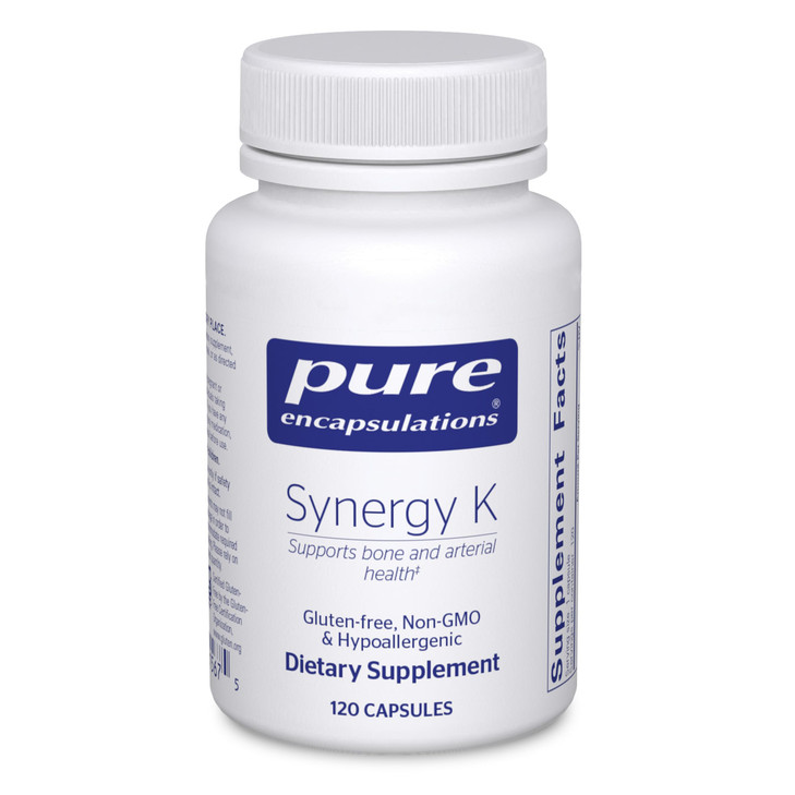 Pure Encapsulations Synergy K - with Vitamin K1, K2 & D3