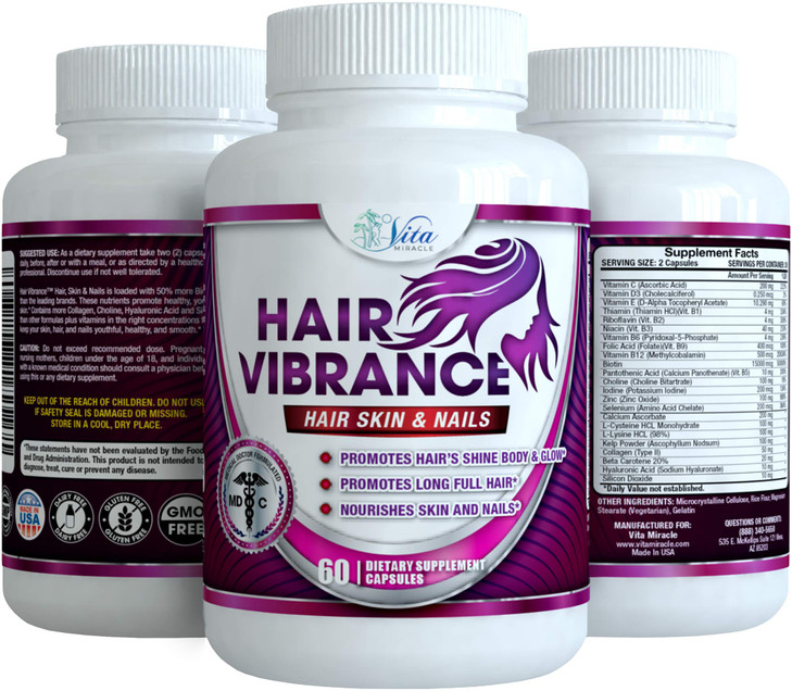 Hair Vibrance Hair Skin and Nails Vitamins