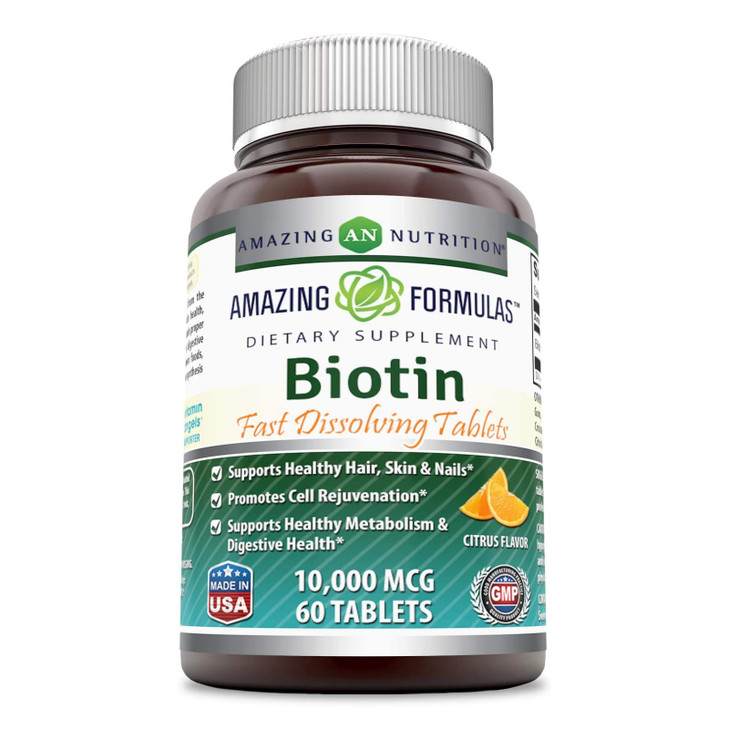 Amazing Formulas Biotin 10,000 mcg - Fast Dissolve Tablets