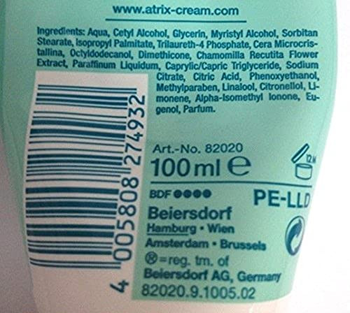 Atrix Intensive Protection Hand Cream 100ml 3.4oz Tube