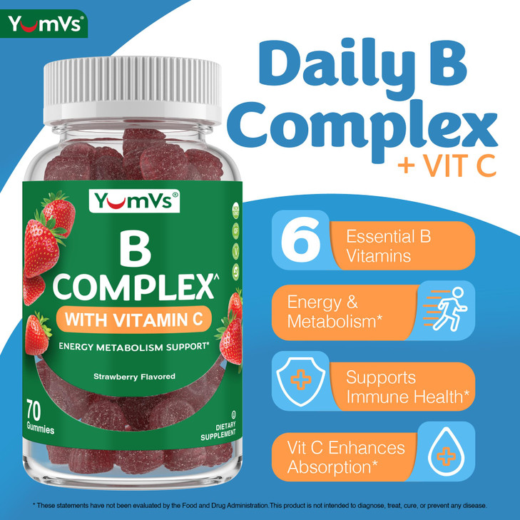 B Complex Gummies with Vitamin C