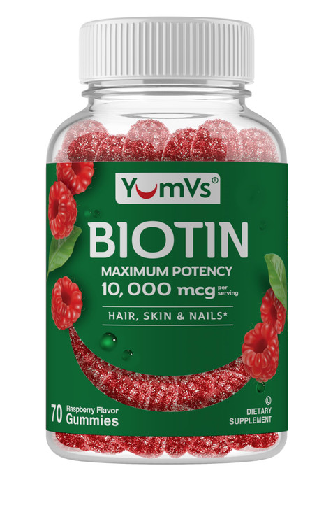 Biotin Gummies 10,000mcg - Biotin for Hair Growth Women