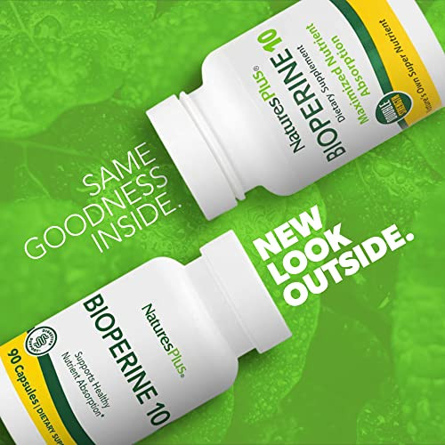 NaturesPlus Bioperine 10 - Black Pepper Extract
