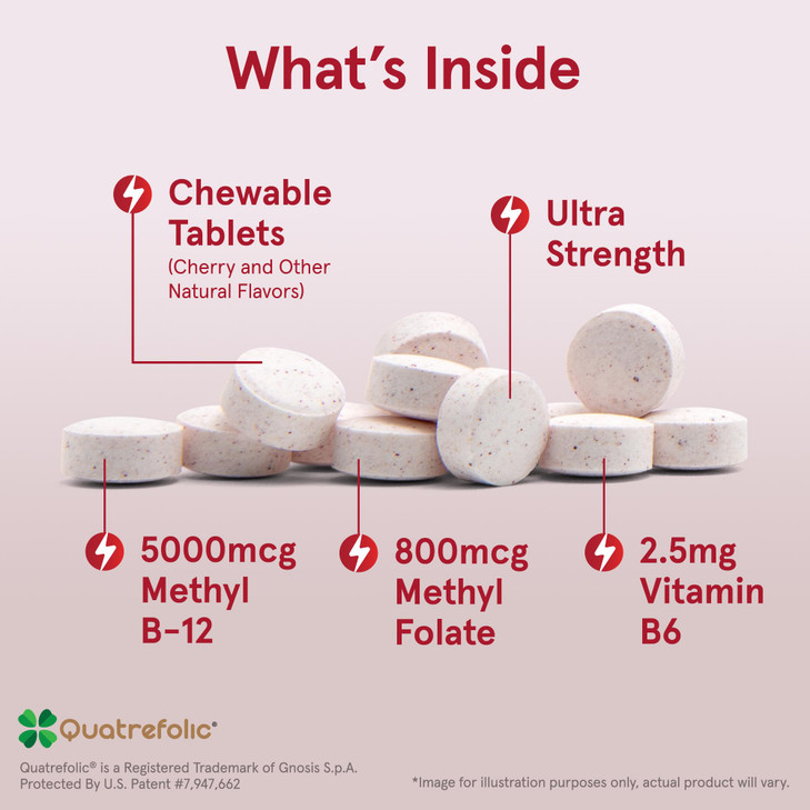 Jarrow Formulas Methyl B-12 & Methyl Folate, Bioactive Vitamin B9 and Vitamin