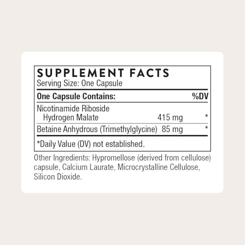 THORNE - NiaCel 400 - NAD Supplement - Nicotinamide Riboside