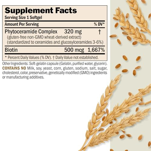 ANDREW LESSMAN Phytoceramides with Biotin 240 Softgels