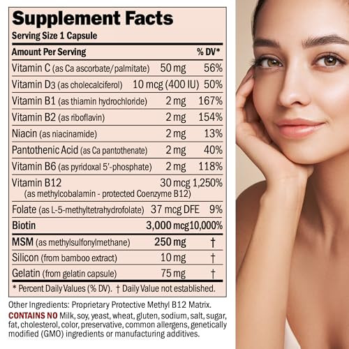 ANDREW LESSMAN Healthy Hair, Skin and Nails 60 Capsules