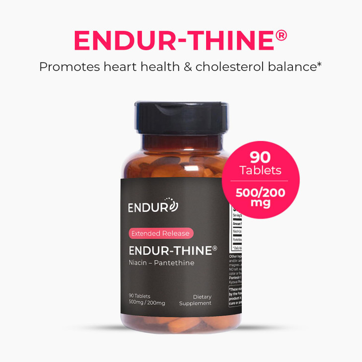 ENDUR-Thine Niacin - Pantethine, Heart & Liver Health