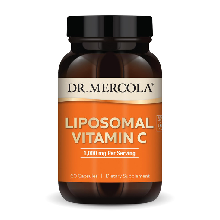 Dr. Mercola Liposomal Vitamin C - Brain, Heart, Eye & Immune Support