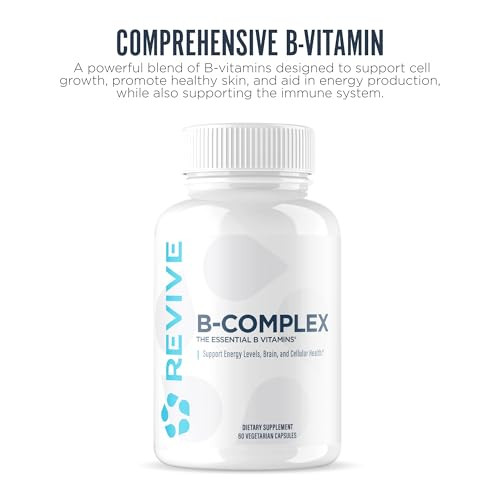 Revive MD Vitamin B Complex Capsules for Men & Women