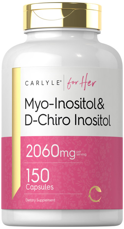 Carlyle Myo-Inositol & D-Chiro Inositol Supplement for Women