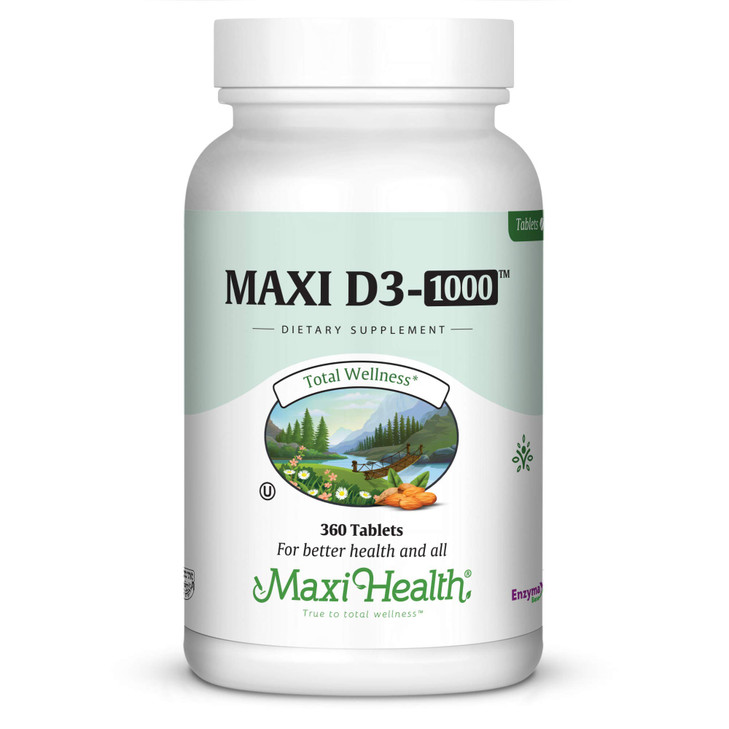 Maxi-Health Vitamin D3 1000 IU
