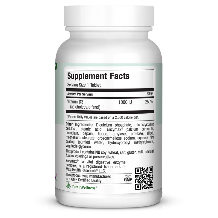 Maxi-Health Vitamin D3 1000 IU