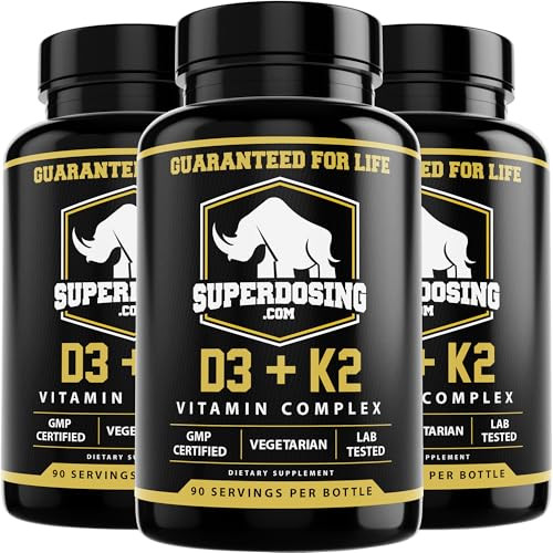 Best Value, Max Strength 10,000 iu Vitamin D3 and 1500 mcg Vitamin K2