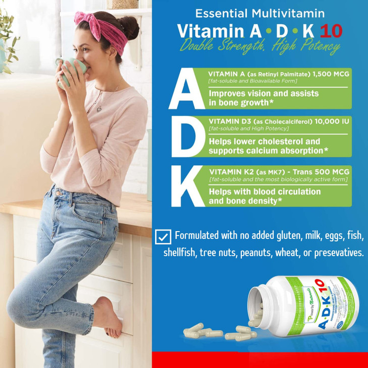 Power By Naturals ADK Vitamin Supplement