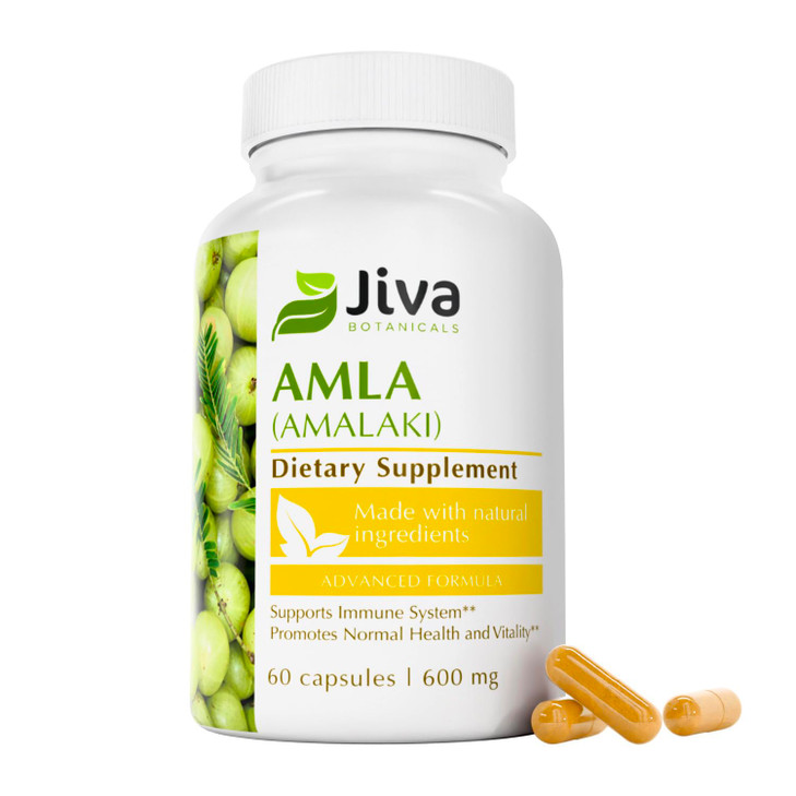 Jiva Botanicals Amla Capsules Vegan