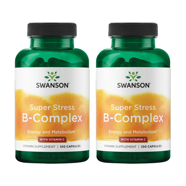Swanson Vitamin B-Complex w/Vitamin C