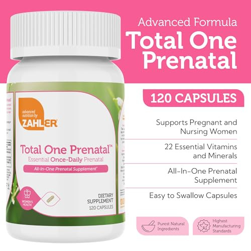 Zahler - Total One Prenatal Vitamins for Women