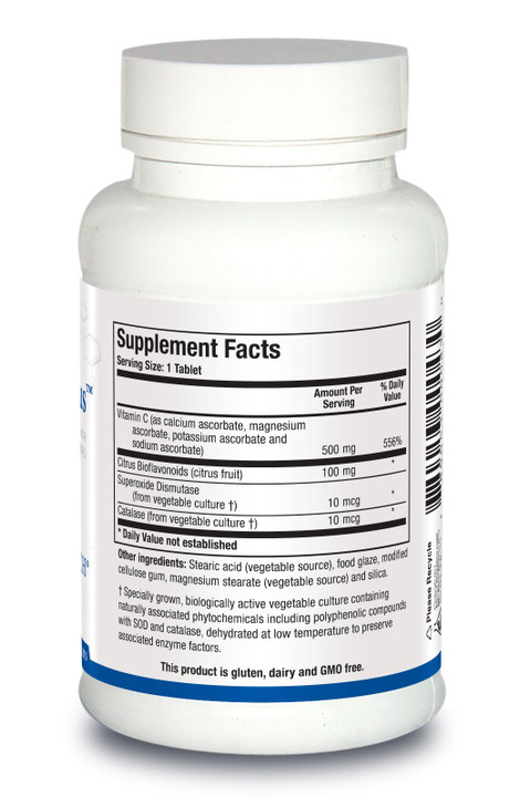 Biotics Research Bio C Plus Provides Vitamin C as Mixed Mineral Ascorbates