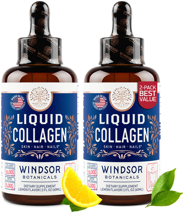Concentrated Liquid Collagen Peptides Supplement