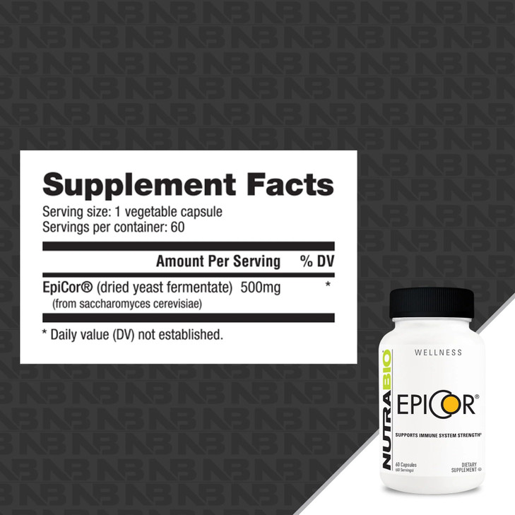 NutraBio Epicor Multi Vitamin - Prebiotic - Antioxidant Support