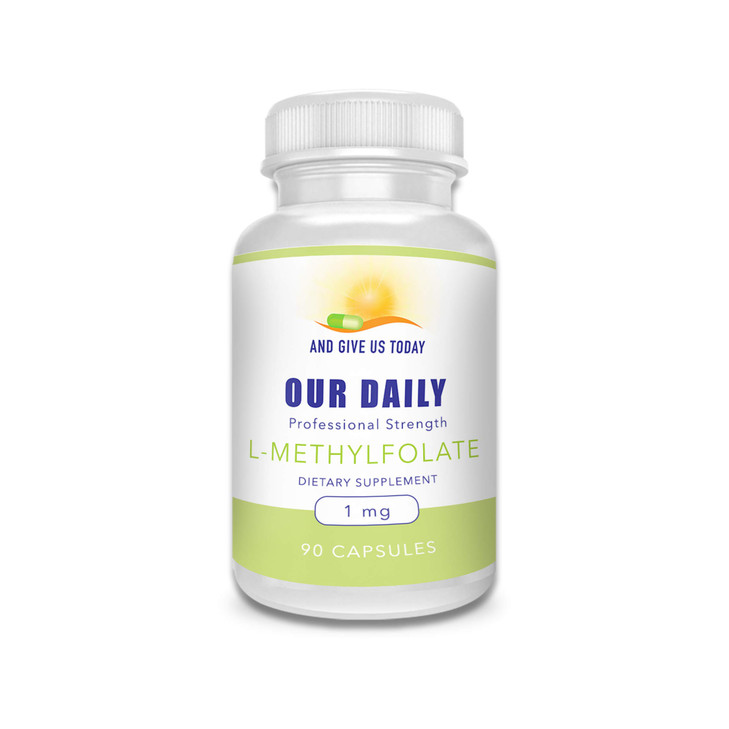 Our Daily Vites L-Methylfolate 1mg / 1000 mcg Maximum Strength Active Folate