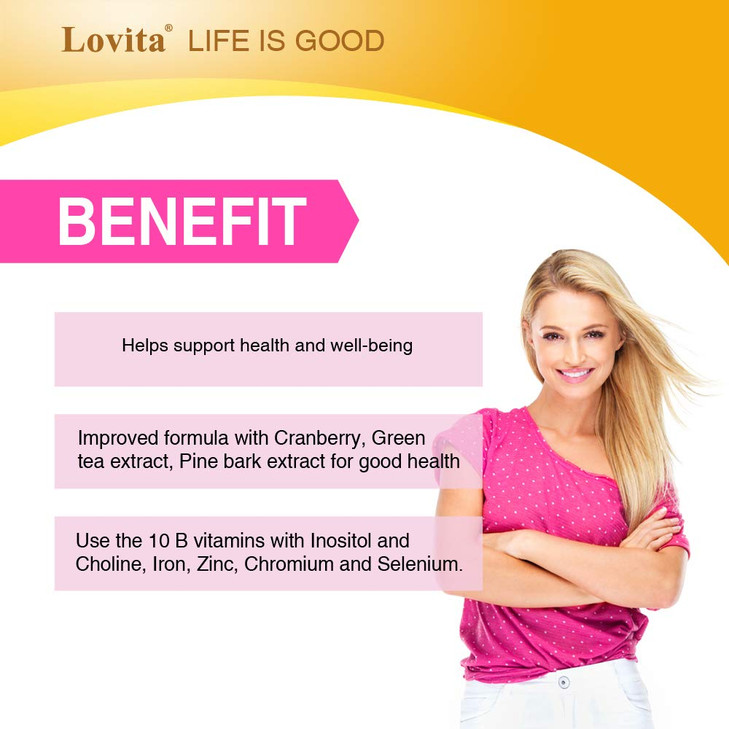 Lovita B Complex Supplement for Women