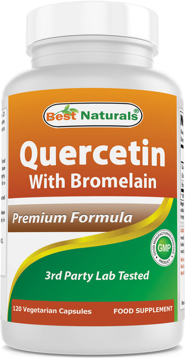 Best Naturals Quercetin with Bromelain Veggie Capsule