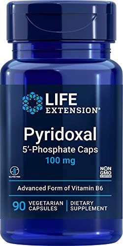 Life Extension Pyridoxal 5-Phosphate Caps 100 mg P5P, 90 Veg Capsules