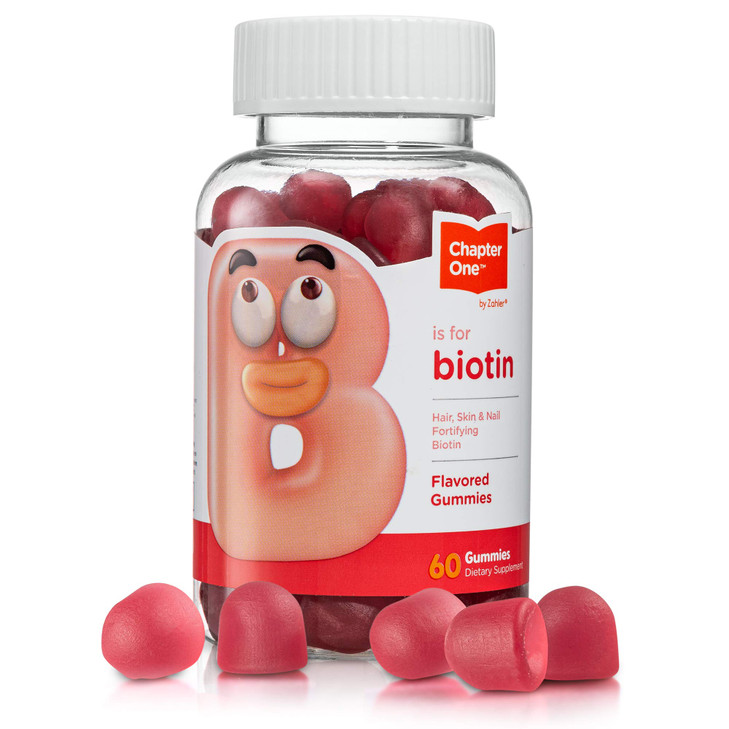 Zahler Chapter One Biotin Gummies, Hair Skin and Nails Fortifying Biotin