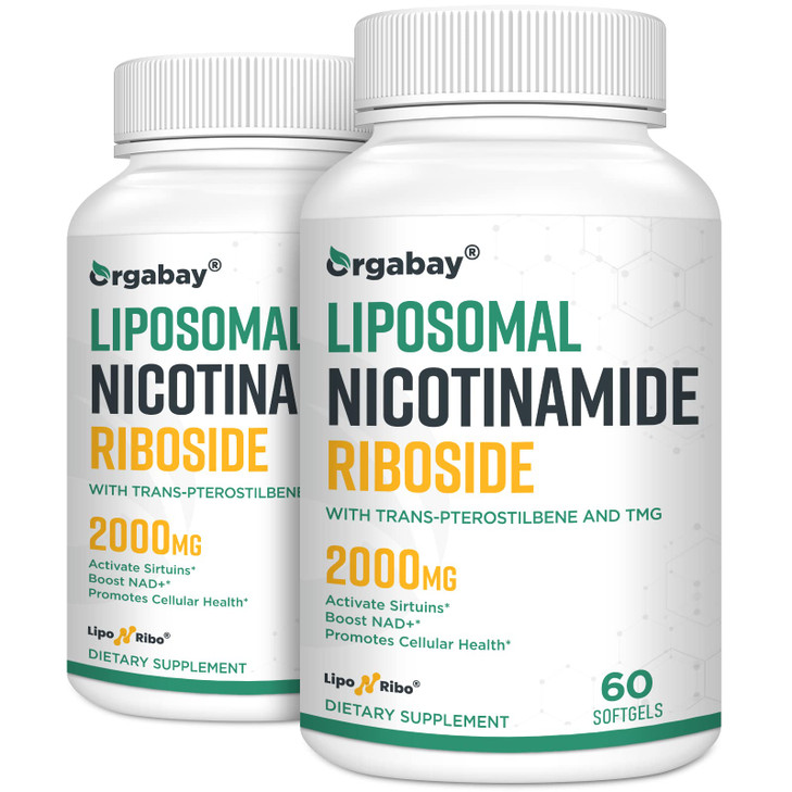 Orgabay Liposomal Nicotinamide Riboside 2000 MG with TMG and Pterostilbene